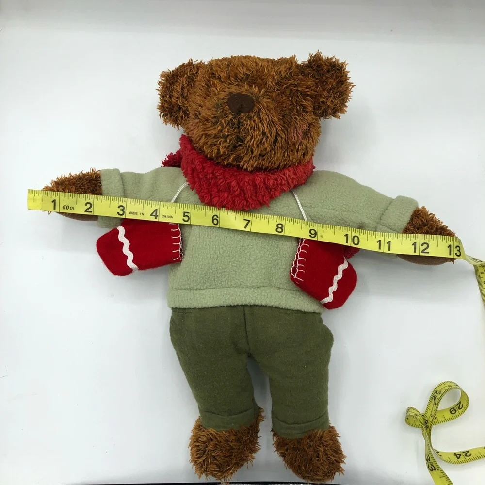 Vintage 2002 Hallmark Teddy Mittens 100th Anniversary of the Teddy Bear Plush